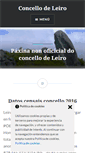 Mobile Screenshot of concelloleiro.org
