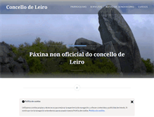 Tablet Screenshot of concelloleiro.org